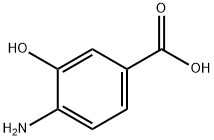 4-Amino-3-hydroxybenzoic acid Structure