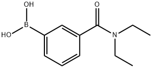 3-(N,N-DIETHYLAMINOCARBONYL)PHENYLBORONIC ACID Structure