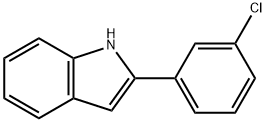 2-(3-CHLORO-PHENYL)-1H-INDOLE Structure