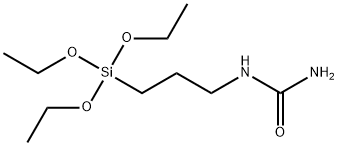 N-(Triethoxysilylpropyl)urea Structure