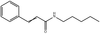N-PENTYL-3-PHENYL-2-PROPENAMIDE Structure