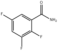 2,3,5-trifluorobenzamide Structure