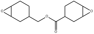 3,4-Epoxycyclohexylmethyl 3,4-epoxycyclohexanecarboxylate Structure