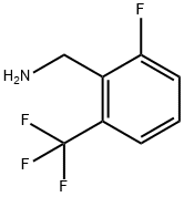 2-FLUORO-6-(TRIFLUOROMETHYL)BENZYLAMINE Structure