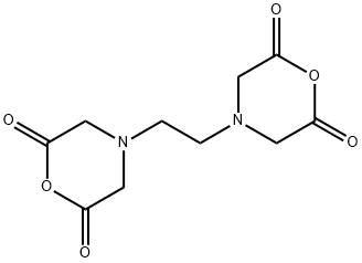 ETHYLENEDIAMINETETRAACETIC DIANHYDRIDE Structure
