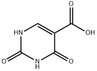 2,4-Dihydroxypyrimidine-5-carboxylic acid Structure