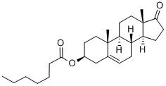 Dehydroepiandrosterone enanthate Structure