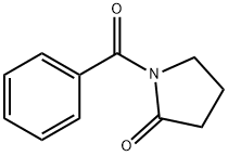 1-benzoylpyrrolidin-2-one Structure