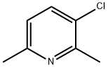 3-CHLORO-2,6-DIMETHYLPYRIDINE Structure