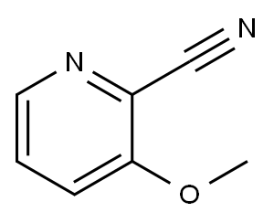 2-CYANO-3-METHOXYPYRIDINE Structure