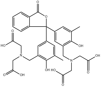 o-Cresolphthalein Complexone Structure