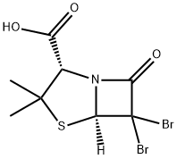 6,6-DIBROMOPENICILLANIC ACID Structure