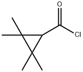 2，2，3，3-tetramethyl cyclopropane carboxynyl chloride Structure