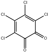 Tetrachloro-o-benzoquinone Structure