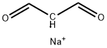 Sodium malondialdehyde. Structure