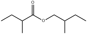 2-Methylbutyl 2-methylbutyrate Structure