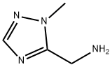 1-Methyl-1H-1,2,4-triazole-5-methanamine Structure