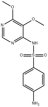 Sulfadoxine Structure