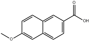 6-METHOXY-2-NAPHTHOIC ACID Structure