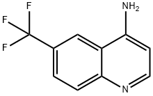 4-AMINO-6-(TRIFLUOROMETHYL)QUINOLINE Structure