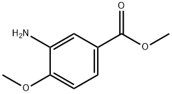 Methyl 3-amino-4-methoxybenzoate Structure