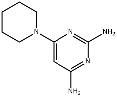 2,4-DIAMINO-6-PIPERIDINOPYRIMIDINE Structure
