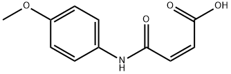 N-(4-METHOXYPHENYL)MALEAMIC ACID Structure