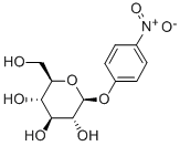 4-NITROPHENYL-BETA-D-GLUCOPYRANOSIDE Structure