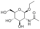 ETHYL 2-ACETAMIDO-2-DEOXY-BETA-D-GLUCOPYRANOSIDE Structure