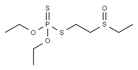 DISULFOTON-SULFOXIDE Structure