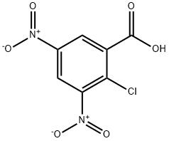 2-Chloro-3,5-dinitrobenzoic acid Structure