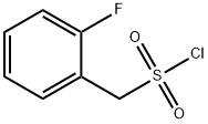 (2-FLUORO-PHENYL)-METHANESULFONYL CHLORIDE Structure