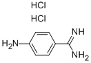 4-Aminobenzamidine dihydrochloride Structure