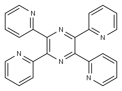 TETRA-2-PYRIDINYLPYRAZINE Structure