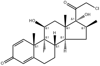Clobetasol Structure