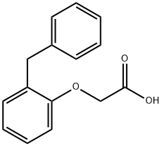 (2-BENZYL-PHENOXY)-ACETIC ACID Structure