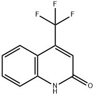 2-Hydroxy-4-(trifluoromethyl)quinoline Structure