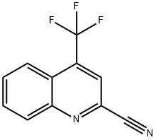 4-(Trifluoromethyl)quinoline-2-carbonitrile ,97% Structure