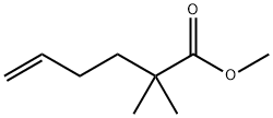 5-Hexenoic acid, 2,2-dimethyl-, methyl ester Structure