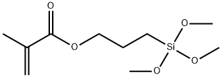 Trimethoxysilylpropyl Methacrylate Structure