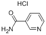 NICOTINAMIDE HYDROCHLORIDE Structure