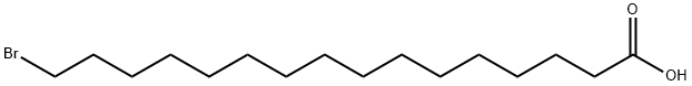16-Bromohexadecanoic acid Structure