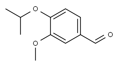 4-ISOPROPOXY-3-METHOXY-BENZALDEHYDE Structure