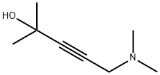 5-DIMETHYLAMINO-2-METHYL-3-PENTYN-2-OL Structure