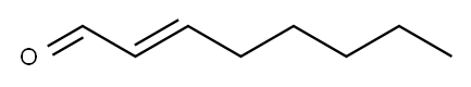 (E)-2-Octenal Structure