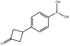 3-(4-BORONOPHENYL)CYCLOBUTANONE Structure