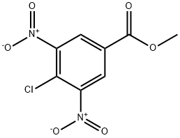 METHYL 4-CHLORO-3,5-DINITROBENZOATE Structure