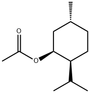 (1S)-(+)-NEOMENTHYL ACETATE Structure