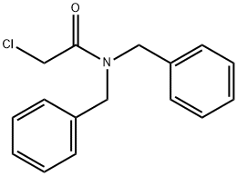 N,N-Dibenzyl-2-chloro-acetamide Structure