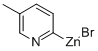 5-METHYL-2-PYRIDYLZINC BROMIDE Structure